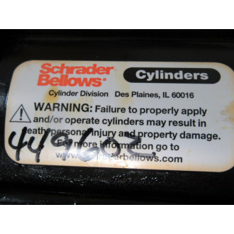 Schrader Bellows PND110421S 3.000 Cylinder PND110421S3000 - New No Box