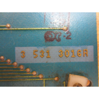 Milacron 3-531-3016A Relay Board 35313016A Rev.A - Used
