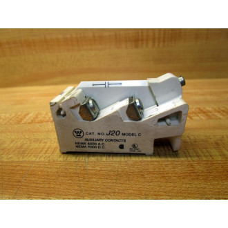 Westinghouse J20 Aux. Contact 9084A17G02 - Used