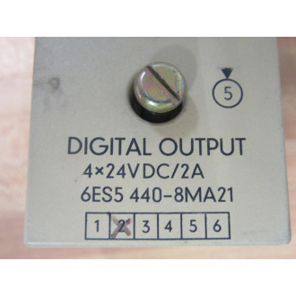 Siemens 6ES5 440-8MA21 Simatic S5 Digital Output 6ES54408MA21 - Used