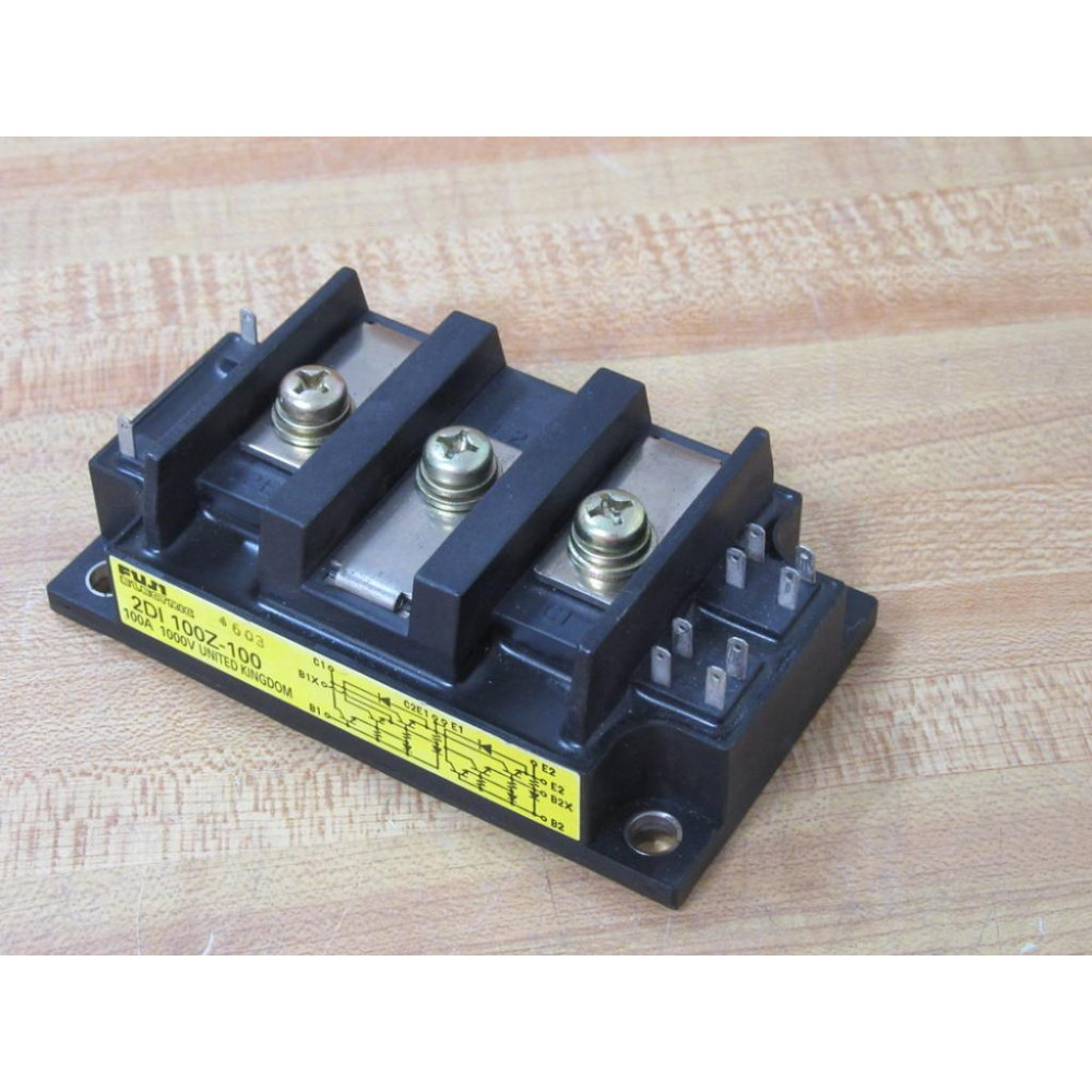 Fuji Electric 2DI 100Z-100 Transistor Block Module 2DI100Z100 - Used