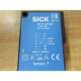 Sick WT27-2S730 Proximity Photoelectric Sensor WT272S730