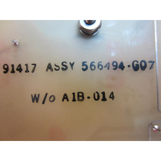 Oak 566494 Circuit Board - Used
