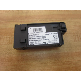 Fisher-Rosemount 12P2413X012 Profibus Terminal Block  KJ3007X1-EA1 - New No Box