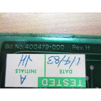 Houdaille 400479-000 RAM Module 400479000 Rev H - Used