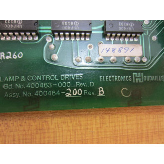 Houdaille 400463-000 Lamp & Control Drive 400463000 - Used