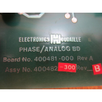 Houdaille 400481-000 PhaseAnalog Bd.400481000 - Used