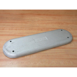 Crouse & Hinds BG88 Conduit Body Cover wGasket 2-12" & 3" - New No Box