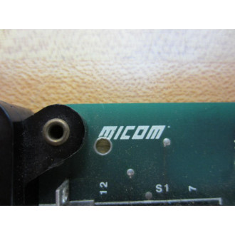 Micom 100-2023-1 Rack Module Card 10020231 - Used