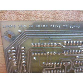 Landis Tool A125065 Motor Drive PW Board - Used