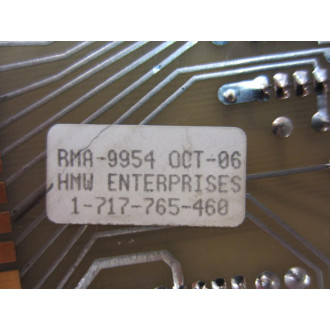 Landis Tool A125065 Motor Drive PW Board - Used