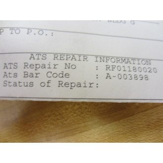 Allen Bradley 900044 Termination Panel 8000-TR - Refurbished