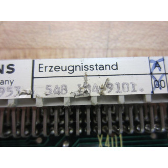 Siemens 548-184-9101 Circuit Board GE-548184-0002-00 - Parts Only