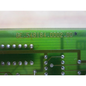 Siemens 548-184-9101 Circuit Board GE-548184-0002-00 2 - Parts Only