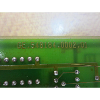 Siemens 548184.0002.01 Circuit Board GE.548184.0002.01 548 184.9102 - Used