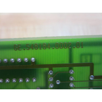 Siemens 548184.0002.01 Circuit Board GE.548184.0002.01 548 184 9102.01 - Parts Only