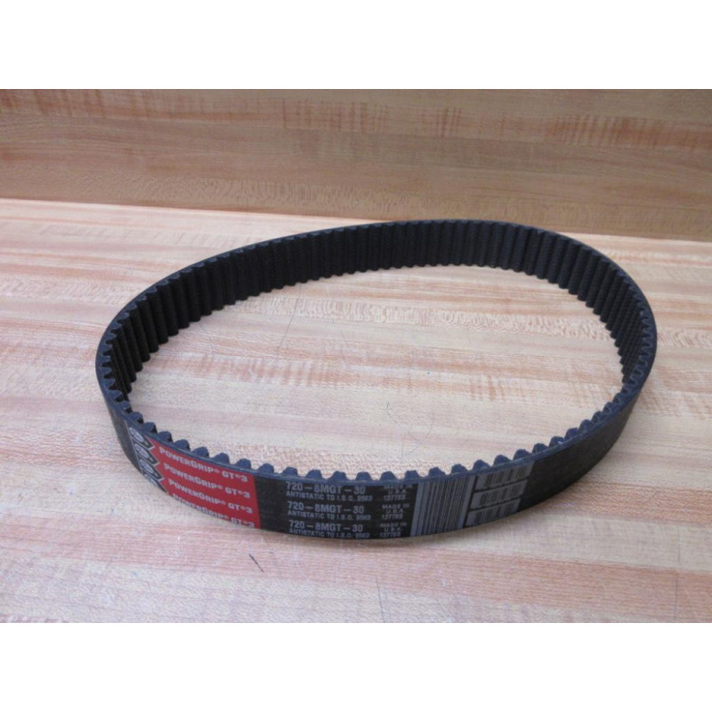 Gates 720-8MGT-30 PowerGrip GT3 Belt 7208MGT30