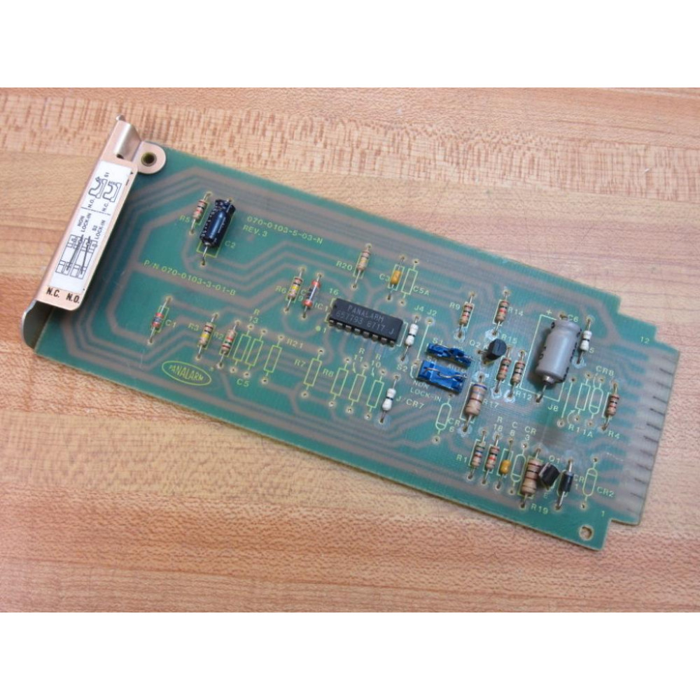 Panalarm 070-0103-3-01-B Alarm Bd. Model 70-A1N - Used