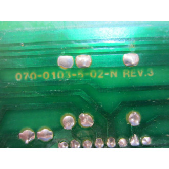 Panalarm 070-0103-3-01 Board Model 70-TFS1N - Used