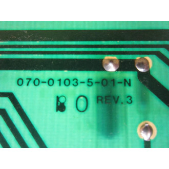 Panalarm 070-0103-3-01-B Alarm Bd. Model 70-A1N - Used