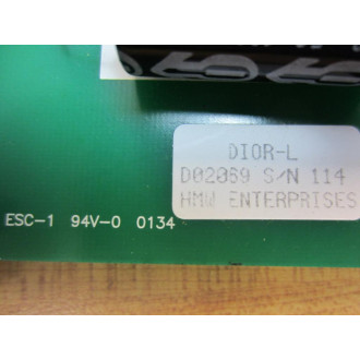 HMW MA-DIO-R IO Rack Assy MADIOR - Used