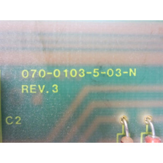 Panalarm 070-0103-3-01-B Alarm Bd. Model 70-A1N - Used