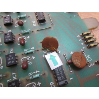 Barber Colman A-11008-2 AC Input Card A110082 2 - Parts Only