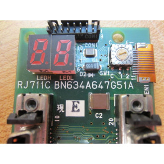 Mitsubishi RJ711C BN634A647G51A Circuit Board - Used