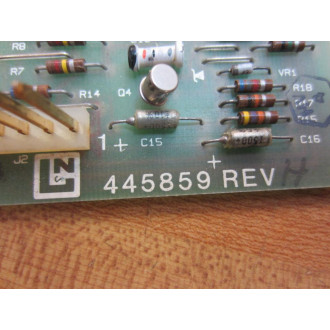 Leeds & Northrup 445859 Pre-Amp Board Rev.H - Used