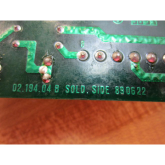Generic 02.194.04B Circuit Board 0219404B - Used