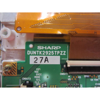Sharp LQ095Y5DR01 9.5" LCD Panel WRibbon Cable + Circuit Board - Used