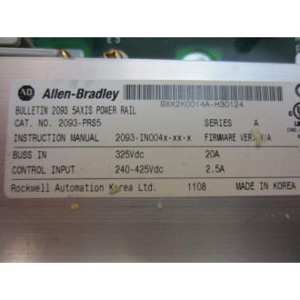 Allen Bradley 2093-PRS5 5-Axis Power Rail Board RA41-000147 - Used