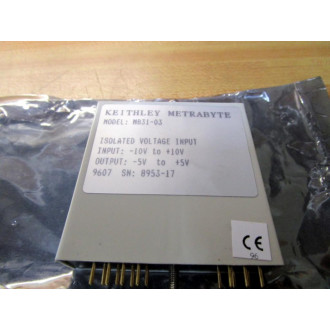 Keithley-Metrabyte MB31-03 Isolated Voltage Input Module MB31
