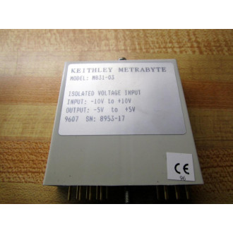 Keithley-Metrabyte MB31-03 Isolated Voltage Input Module MB31