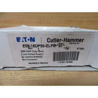 Eaton E58-18DP50-ELPB Cutler Hammer Sensor E5818DP50ELPB