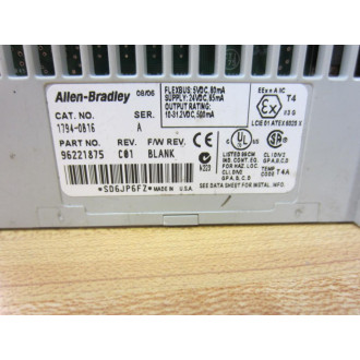 Allen Bradley 1794-OB16 Module 1794-0B16 (Pack of 2) - Used