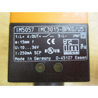 IFM Efector IM5057 Sensor IMC3015-BPKGUS-100-DPS - New No Box