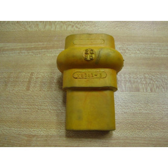 Cooper X8381-1 Flange Receptacle X83811 Receptacle Only - Used