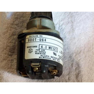 Allen Bradley 800T-U64 Potentiometer Unit Ser. P Series P - Used
