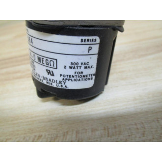 Allen Bradley 800T-U64 Potentiometer Unit Ser. P Series P - Used