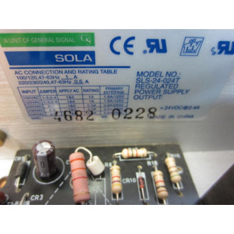 Sola SLS-24-024T Power Supply   SLS24024T - Used