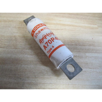 GouldShawmut A70P40 Amp-trap Type 4 Fuse (Pack of 2) - Used
