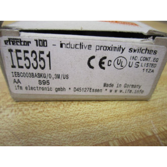 IFM Efector IEBC003BASKG0,3MUS Sensor IE5351