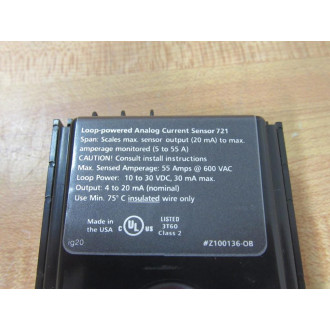 Veries Hawkeye Industries 721 Current Sensor
