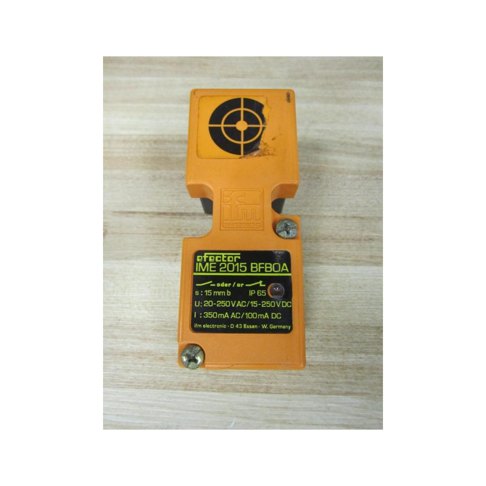 IFM Efector IME 2015 BFBOA Sensor IM0020 - Used