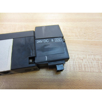 SMC VZ55435FZ VZ5543-5FZ SOLENOID VALVE Cracked Housing wHardware - New No Box