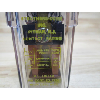 Struthers Dunn 219XDXP-120V Relay 219XDXP