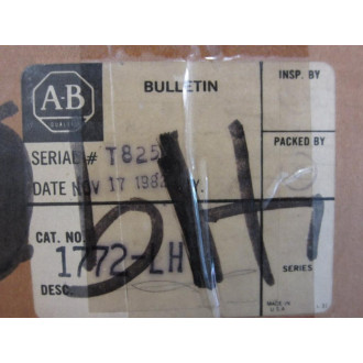 Allen Bradley 1772-LH Interface Module 1772LH