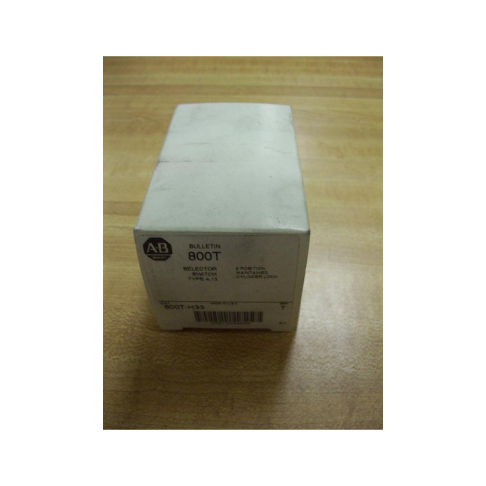 Allen Bradley 800T-H33 Selector Switch 800TH33 Series T