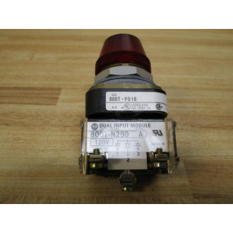 Allen Bradley 800T-PD16 Pilot 800TPD16 Red  800T-PD16R - New No Box